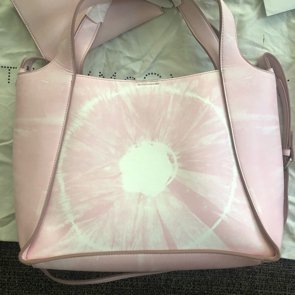Stella McCartney Tie Dye Logo Tote Bag- Pink - Picture 9 of 14